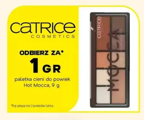Paletka cieni do powiek Hot Mocca Catrice promocja w Drogerie Natura