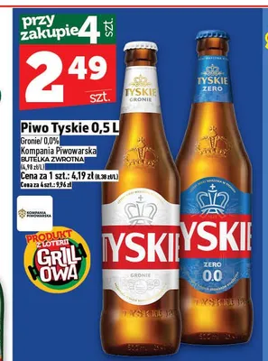 Piwo Tyskie promocja w TOPAZ