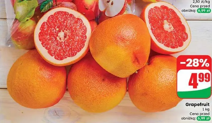 Grapefruit promocja w Dino
