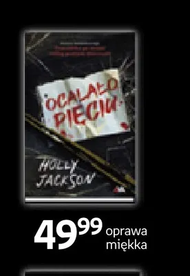 Książka Ocalało pięciu Holly Jackson oprawa miękka promocja w Empik