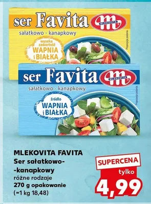 Ser sałatkowo-kanapkowy różne rodzaje promocja w Kaufland