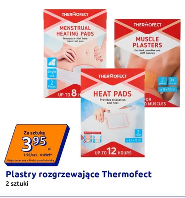 Plastry rozgrzewające Thermofect promocja w Action