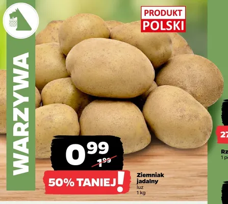Ziemniaki jadalne promocja w Netto