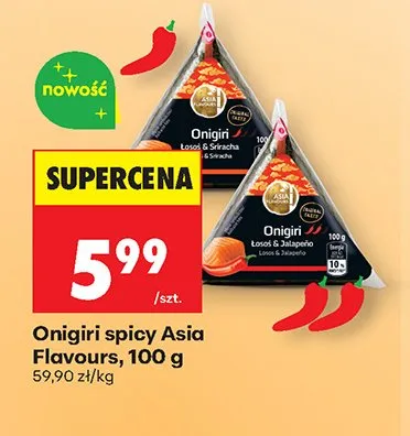 Onigiri spicy Asia Flavours promocja w Biedronka