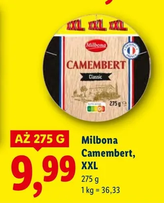 Camembert, XXL promocja w Lidl