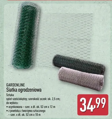 Siatka ogrodzeniowa promocja w Aldi