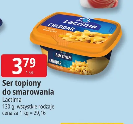 Ser topiony do smarowania Lactima promocja w Leclerc