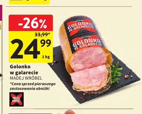 Golonko w galarecie Madej Wróbel promocja w Intermarche