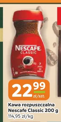 Kawa rozpuszczalna Nescafe Classic promocja w Społem Częstochowa