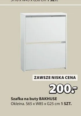 Szafka na buty BAKHUSE S65xW85xG25cm promocja w Jysk