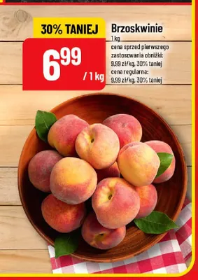 Brzoskwinie promocja w POLOmarket