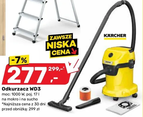 Odkurzacz WD3 promocja w Bricomarche