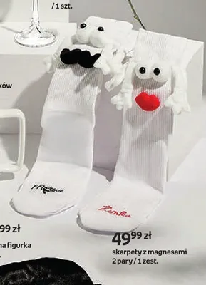 Skarpety z magnesami 2-pak promocja w Empik