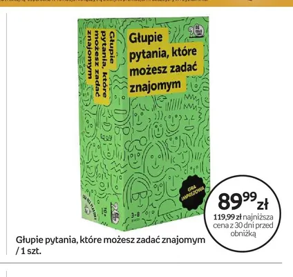 Gra Głupie pytania, które możesz zadać znajomym promocja w Empik