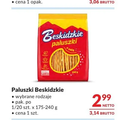 Paluszki Beskidzkie promocja w Makro