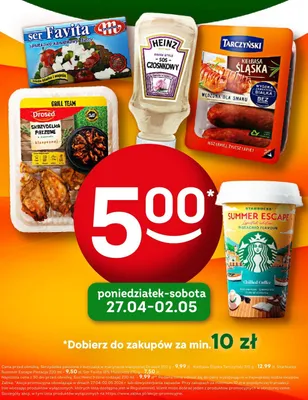 Kielbasa śląska Tarczynski promocja w Żabka