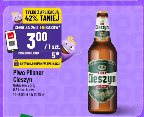 Piwo Pilsner promocja w POLOmarket
