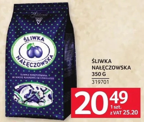 Śliwka nałęczowska 350g promocja w Selgros
