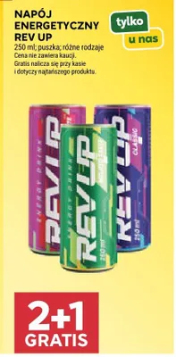 Napój energetyczny pop art Be power promocja w Stokrotka