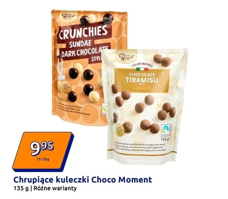 Chrupiące kuleczki, różne warianty promocja w Action