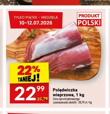 Polędwiczka wieprzowa promocja w Twój Market