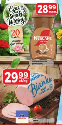 Kawa rozpuszczalna crema promocja w Top Market