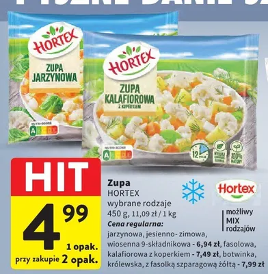 Zupa wybrane rodzaje promocja w Intermarche
