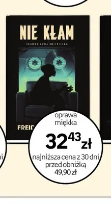 Książka Nie kłam Freida McFadden promocja w Empik