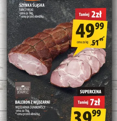 Baleron z wędzarni Wędzarnia Dunikowscy promocja w Arhelan
