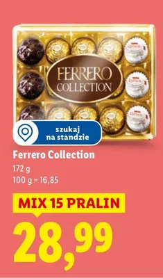 Praliny Ferrero Collection 172g promocja w Lidl
