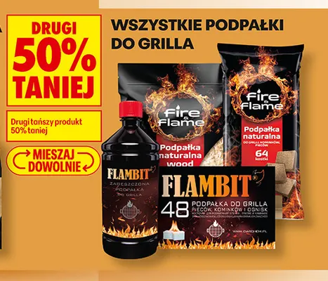 Podpałka do grilla zagęszczona Flambit promocja w Biedronka