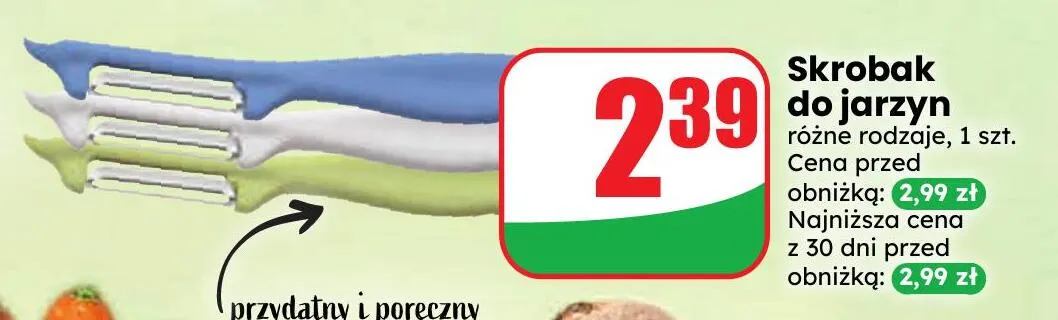 Skrobak do jarzyn promocja w Dino