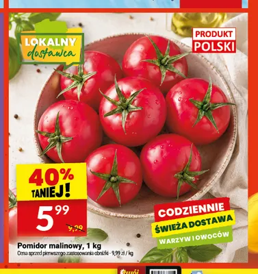 Pomidory malinowe promocja w Twój Market