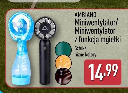 Miniwentylator Ambiano promocja w Aldi