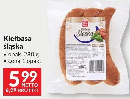 Kiełbasa śląska Fine Life promocja w Makro