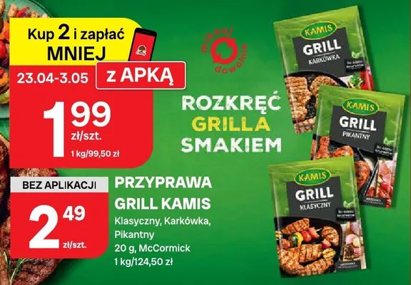 Przyprawa grill Klasyczny, Karkovka, Pikantny promocja w Chorten