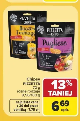 Chipsy Pizzetta promocja w Carrefour