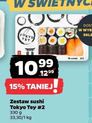 Zestaw sushi Tokyo Tey #2 promocja w Netto