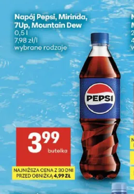 Napój Mirinda promocja w Delikatesy Centrum