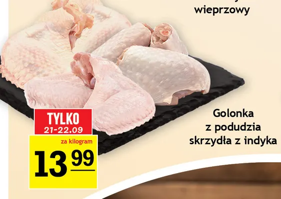 Golonka z podudzia skrzydła z indyka promocja w Gram Market