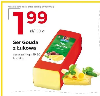 Ser Gouda z Łukowa Lumiko promocja w Frac