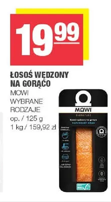 Łosoś wędzony na gorąco Mowi promocja w SPAR