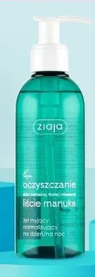 Żel myjący Ziaja liście manuka promocja w Hebe