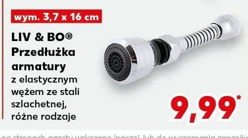 Przedłużka armatury promocja w Kaufland