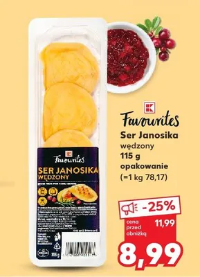 Ser Janosika wędzony promocja w Kaufland