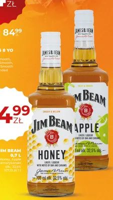 Likier Jim Beam Apple promocja w Duży Ben