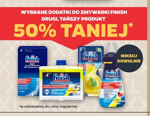 Sól do zmywarki Finish promocja w Netto