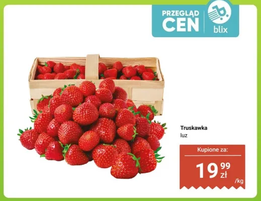 Truskawka luz promocja w Dino
