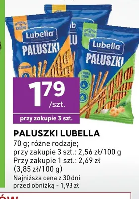 Paluszki Lubella promocja w Stokrotka