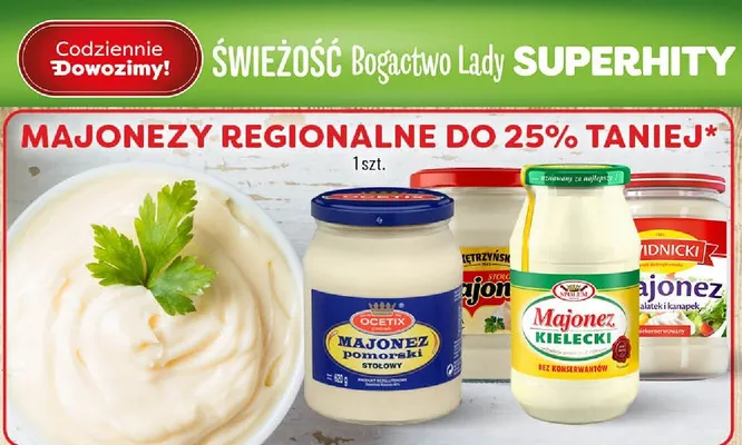 Majonez pomorski stołowy promocja w POLOmarket